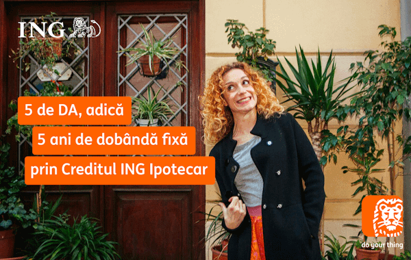Credit ipotecar ING cu dobanda fixa 5 ani