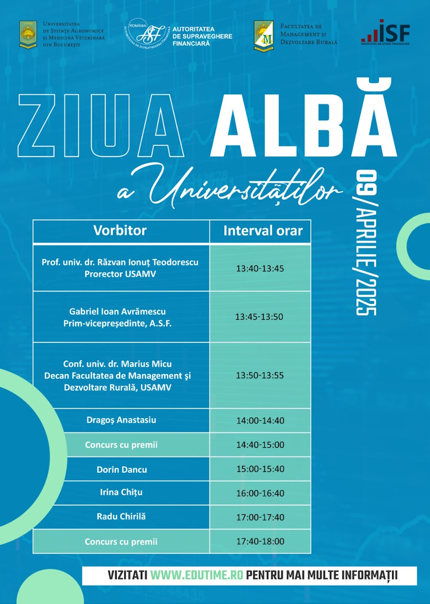 Program Ziua Albă a Universităților